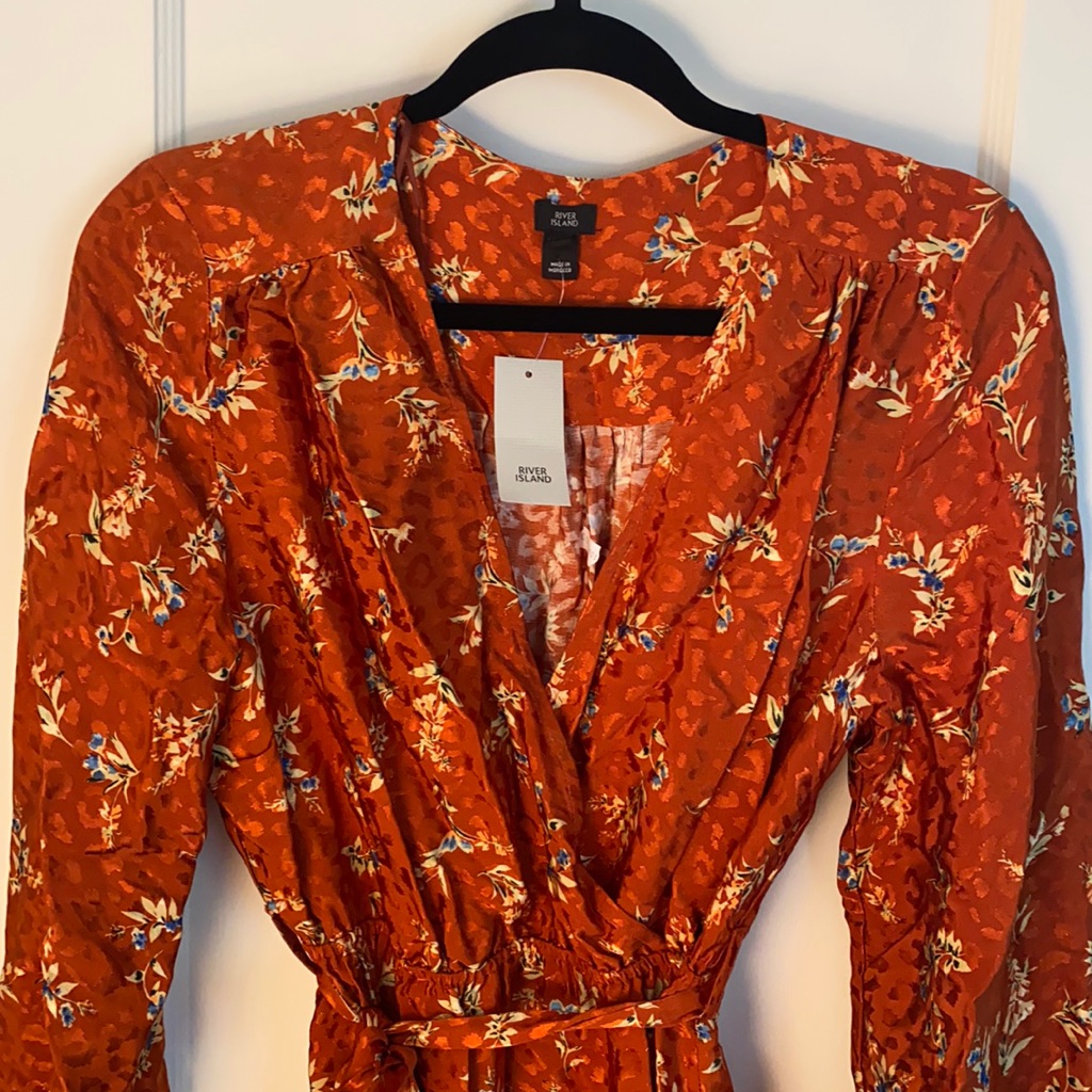 Brand New Burnt Orange River Island